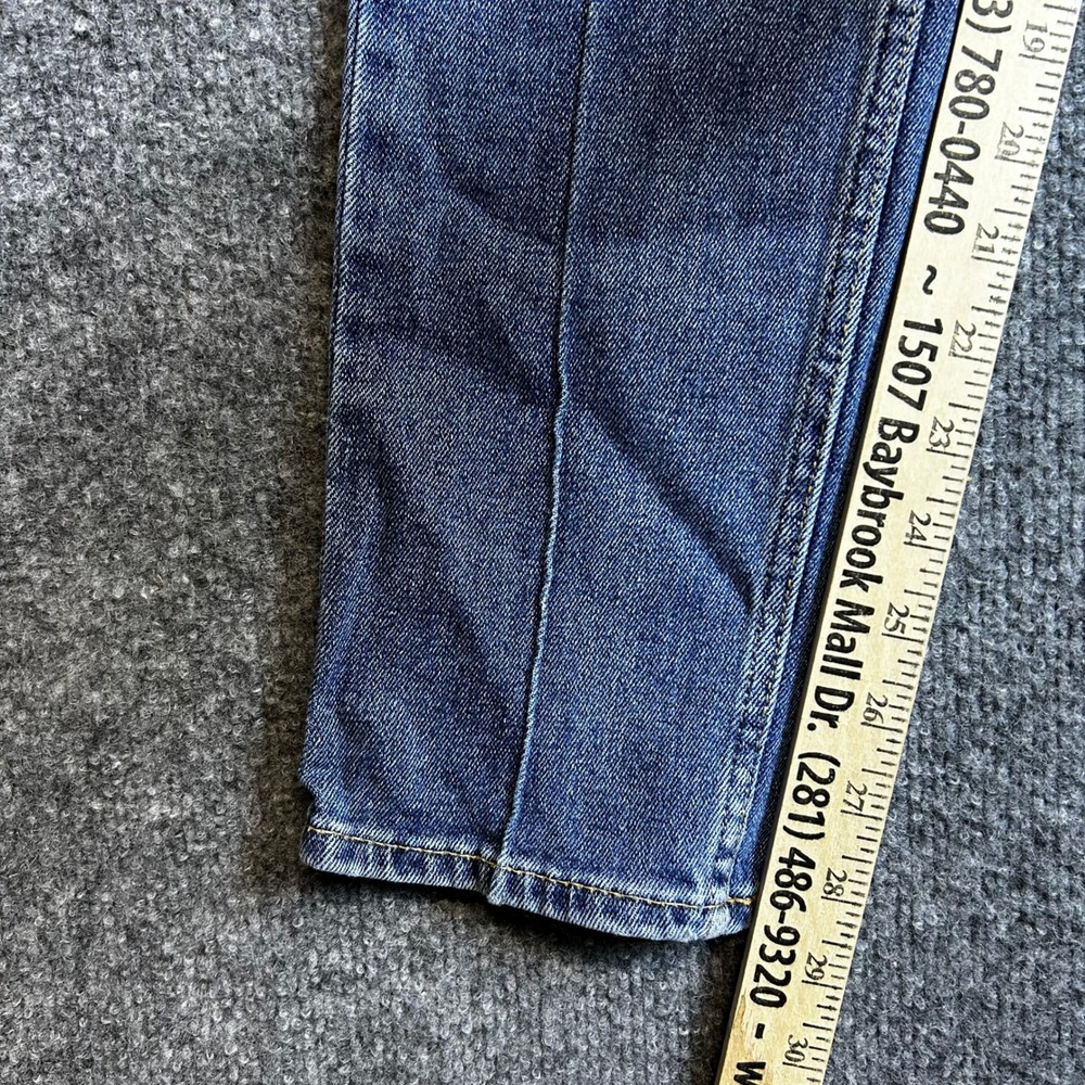 Levi's Jeans Womens Size 31 Blue Vintage High Rise Skinny Front Seam Orange Tab - Picture 3 of 10